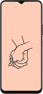 Силиконовый чехол Руки для Huawei honor X6 - 4896u-3341 изображение 