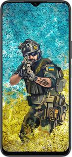 Силиконовый чехол Воин ЗСУ для Huawei honor X6 - 5311u-3341 изображение 