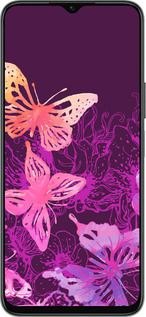 Силиконовый чехол Бабочки v2 для Huawei honor X6 - 5475u-3341 изображение 