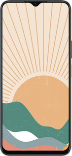 Силиконовый чехол Горы и солнце v2 для Huawei honor X6 - 5488u-3341 изображение 