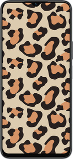 Силиконовый чехол Пятна леопарда v2 для Huawei Honor X8 5G - 5496u-4149 изображение 
