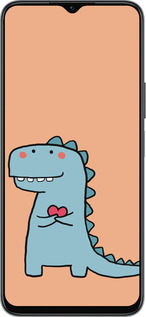 Силиконовый чехол Дракон для него для Huawei honor X6 - 5525u-3341 изображение 