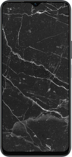 Силиконовый чехол Черный мрамор v2 для Huawei honor X6 - 5568u-3341 изображение 