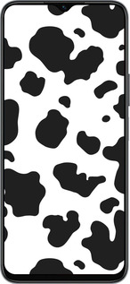 Силиконовый чехол Шкура коровы для Huawei honor X6 - 5576u-3341 изображение 