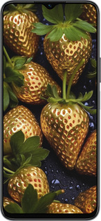 Силиконовый чехол Золотая клубника для Huawei honor X6 - 5637u-3341 изображение 