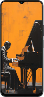 Силиконовый чехол Чехол для телефона Мужчина за Роялем для Huawei Honor X8 5G - 5938u-4149 изображение 