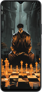 Силиконовый чехол Шахматы для Huawei honor X6 - 5951u-3341 изображение 