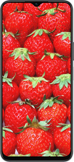 Силиконовый чехол Клубника для Huawei Honor X8 5G - 6020u-4149 изображение 