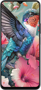 Силиконовый чехол Сказочная колибри для Huawei honor X6 - 6051u-3341 изображение 