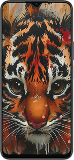 Силиконовый чехол Mini tiger для Huawei Honor X8 5G - 6052u-4149 изображение 