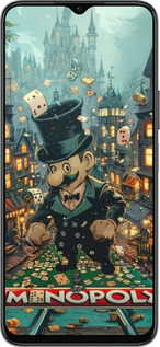 Силиконовый чехол Сказочный Monopoly для Huawei honor X6 - 6086u-3341 изображение 