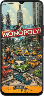 Силиконовый чехол Городской драйв Monopoly для Huawei honor X6 - 6088u-3341 изображение 