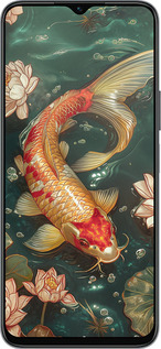 Силиконовый чехол Мелодия Лотоса для Huawei honor X6 - 6106u-3341 изображение 