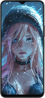 Силиконовый чехол Аниме-дива под дождем для Huawei honor X6 - 6120u-3341 изображение 