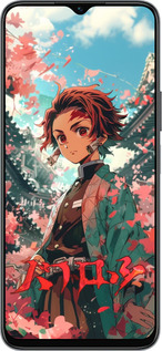 Силиконовый чехол Tanjiro Kamado для Huawei honor X6 - 6132u-3341 изображение 