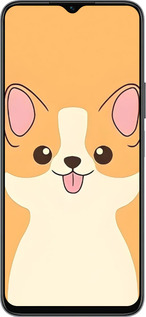 Силиконовый чехол Милый пес для Huawei honor X6 - 6296u-3341 изображение 