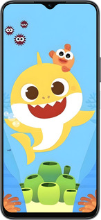 Силиконовый чехол Бейби Шарк для Huawei honor X6 - 6303u-3341 изображение 