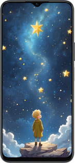 Силиконовый чехол Маленький принц для Huawei honor X6 - 6326u-3341 изображение 