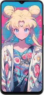 Силиконовый чехол Сейлор Мун 2 для Huawei honor X6 - 6351u-3341 изображение 