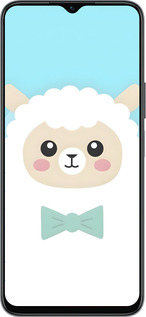 Силиконовый чехол Милый барашек для Huawei honor X6 - 6355u-3341 изображение 