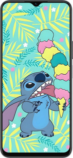 Силиконовый чехол Стич для Huawei honor X6 - 6361u-3341 изображение 