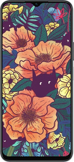 Силиконовый чехол С изображением полевых цветов для Huawei honor X6 - 6419u-3341 изображение 