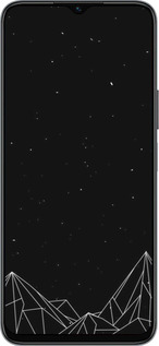 Силиконовый чехол Черно белые абстрактные горы для Huawei honor X6 - 6437u-3341 изображение 