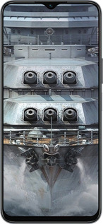 Силиконовый чехол Линкор, world of tanks, wargaming, военный корабль для Huawei Honor X8 5G - 6453u-4149 изображение 