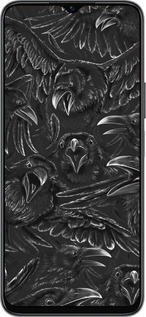 Силиконовый чехол Воронья ярость для Huawei honor X6 - 6474u-3341 изображение 