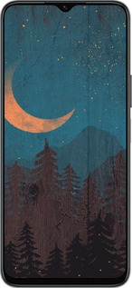Силиконовый чехол Звездный лес для Huawei honor X6 - 6480u-3341 изображение 