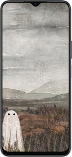 Силиконовый чехол Одинокий призрак на фоне гор для Huawei honor X6 - 6486u-3341 изображение 