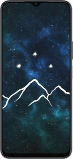 Силіконовий чехол Гори та зірки намальовані на тлі галактики для Huawei honor X6 - 6490u-3341 изображение 