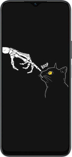 Силиконовый чехол Кошка для Huawei honor X6 - 6505u-3341 изображение 