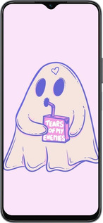 Силиконовый чехол Милый призрак для Huawei honor X6 - 6507u-3341 изображение 