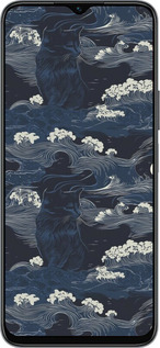 Силиконовый чехол Морская тематика в стиле арт-деко для Huawei honor X6 - 6520u-3341 изображение 