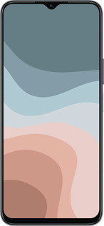 Силиконовый чехол С синими и розовыми волнами в стиле ретро для Huawei honor X6 - 6532u-3341 изображение 