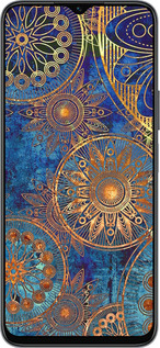 Силіконовий чехол Золотий візерунок для Huawei Honor X8 5G - 678u-4149 изображение 