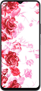 Силиконовый чехол Нарисованные розы для Huawei honor X6 - 724u-3341 изображение 