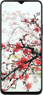 Силиконовый чехол Цветущий куст для Huawei honor X6 - 831u-3341 изображение 