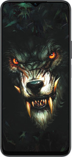 Силиконовый чехол Дьявольский волк для Huawei honor X6 - 833u-3341 изображение 
