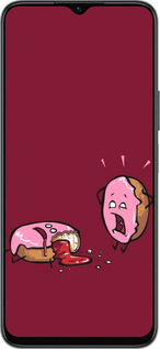 Силиконовый чехол Печенье для Huawei Honor X8 5G - 911u-4149 изображение 