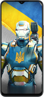 Силиконовый чехол Украинский киборг для Huawei honor X6 - 980u-3341 изображение 
