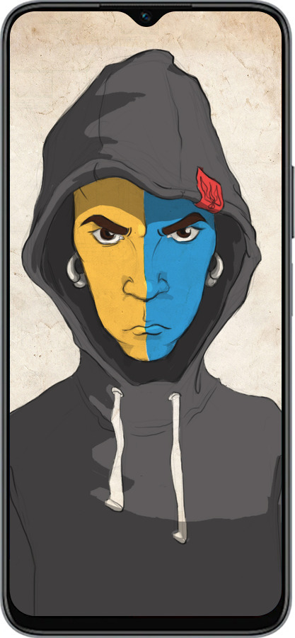 Силиконовый чехол Злой подросток для Huawei honor X6 - 1053u-3341 изображение 