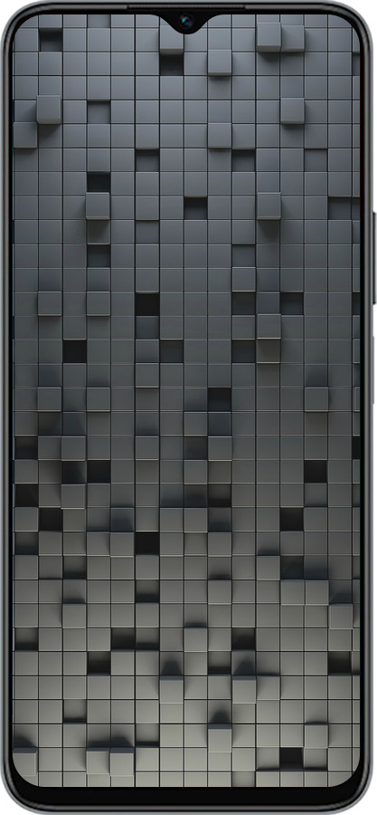 Силиконовый чехол Кубики для Huawei Honor X8 5G - 1061u-4149 изображение 