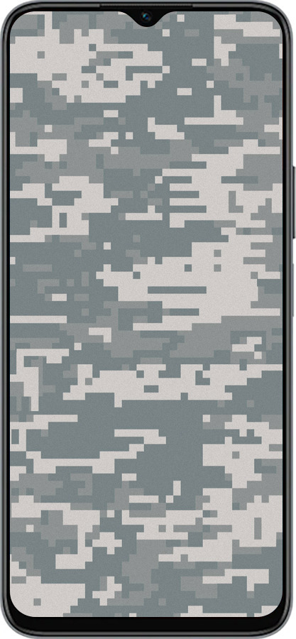Силиконовый чехол Камуфляж для Huawei Honor X8 5G - 1085u-4149 изображение 