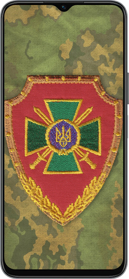 Силиконовый чехол Пограничная служба Украины для Huawei honor X6 - 1091u-3341 изображение 