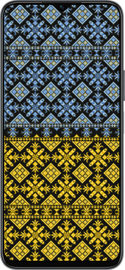 Силиконовый чехол Жовто-блакитна вишиванка для Huawei honor X6 - 1169u-3341 изображение 