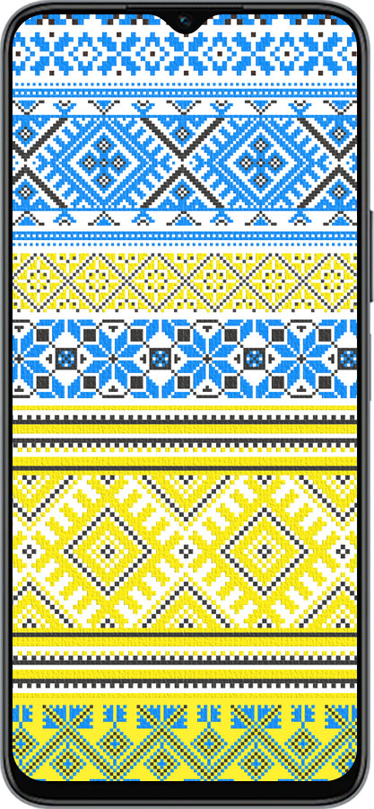 Силіконовий чехол Вишиванка 40 для Huawei Honor X8 5G - 1174u-4149 изображение 