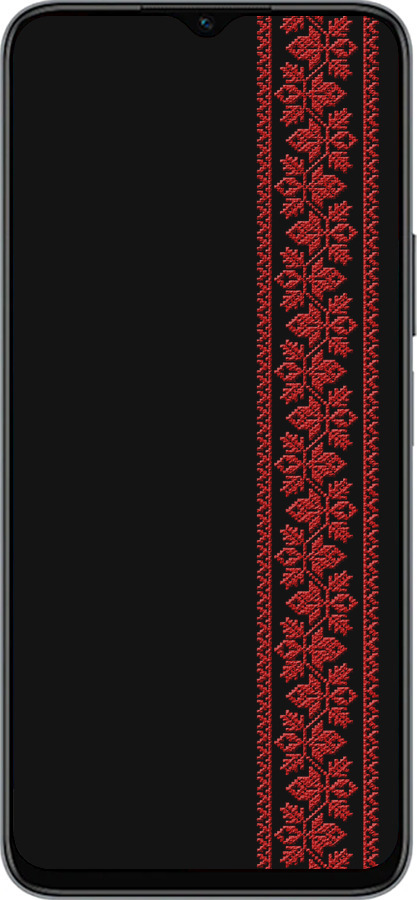 Силіконовий чехол Вишиванка 53 для Huawei Honor X8 5G - 2041u-4149 изображение 