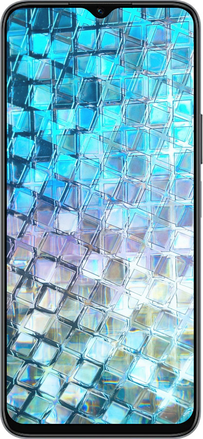 Силиконовый чехол Переливающаяся чешуя для Huawei Honor X8 5G - 227u-4149 изображение 